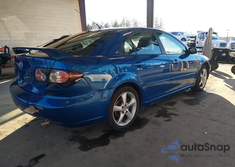 2007 Mazda Mazda6 I Touring из США, поврежденный, VIN 1YVHP84C775M31525